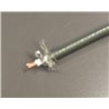 Low Loss Flexible litze 50ohm - Semi-rigid Coax Cable Double Shielded with Gray FEP Jacket / 10m - 2,40