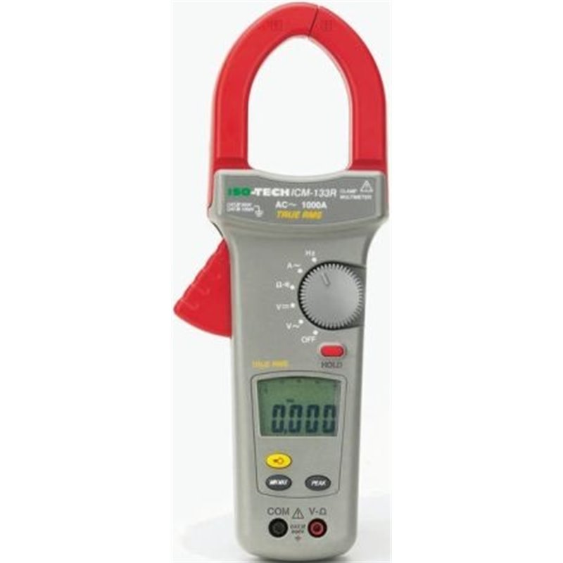 Clamp + Multimeter True RMS - 1000A AC ICM 133R