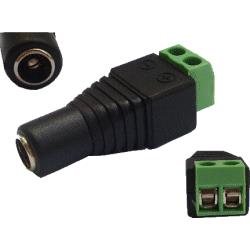 CCTV DC plug female 5.5x2.1mm