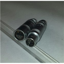 10p Lemo cable part for mating - art. 807100210, 10 ways serie 2 15mm Ø body IP push-pull lock. contact: current rating 8A test