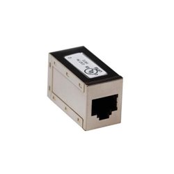 Modular couplers CAT6 RJ45 -  female  female 1: 1 shielded