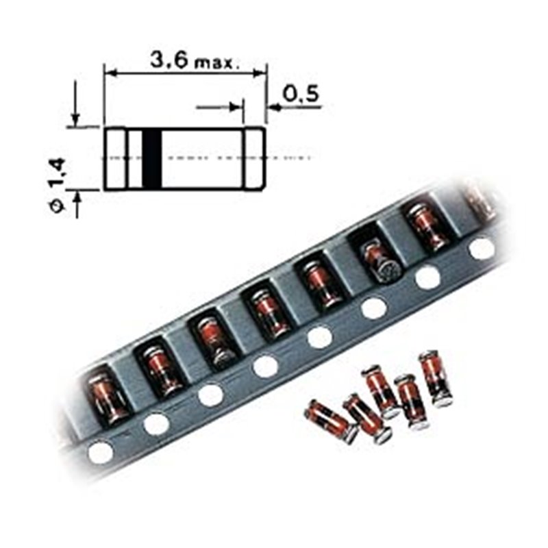 Diode LL 4148 SMD MiniMelf -