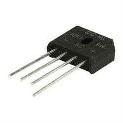 Bridge Rectifier KBU8M - 1000V 8A 10 - 1.29 / 100 - 0.79