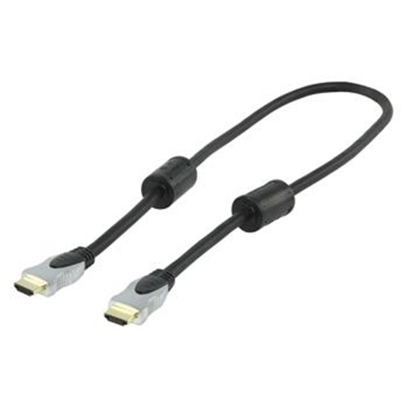 Hoge kwaliteit High Speed HDMI - De High Speed HDMI kabel is ontworpen om videoresoluties van 1080p en hoger aan te kunnen,