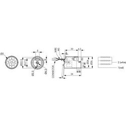 Infrared LED cluster 940 nm - 26mm