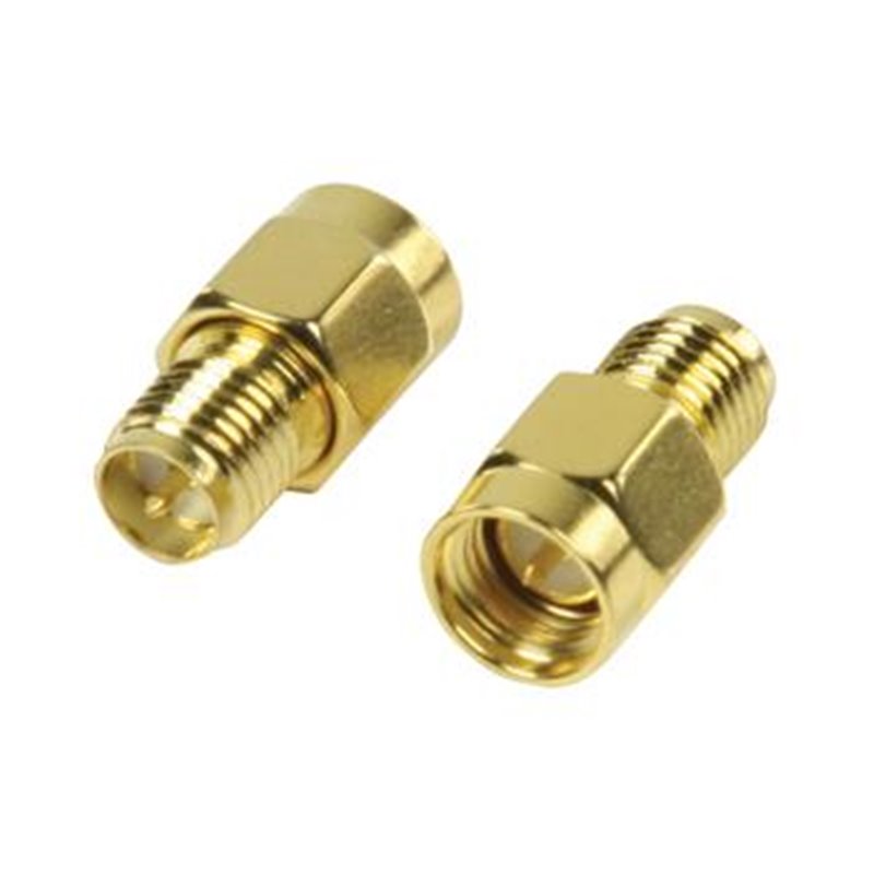 Reverse polarity SMA female connector to SMA male