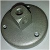 Universal base plate for - gooseneck microphone 2 x 3/8