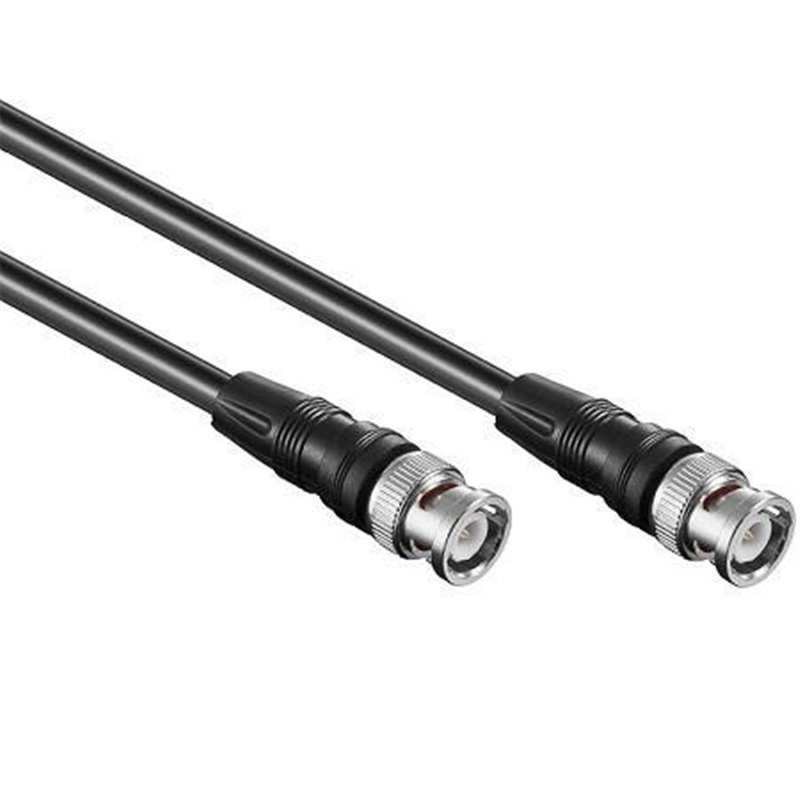 Coax cable RG58 50ohm, 0.2m - 2 x BNC male