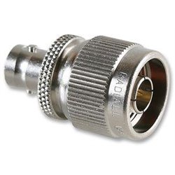 Coax adapter BNC F  N Male - Radiall R 191421