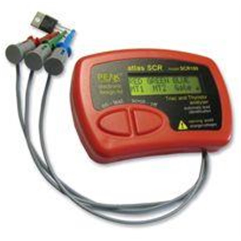 Peak Atlas SCR Triac Analyser - Thyristor and triac Analyzer with automatic Pinout detection !