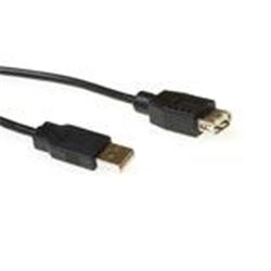 USB 2.0 extension USB A Male - USB A Female 1.80m