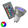 RGB GU10 LED Lamp with - Remote Control