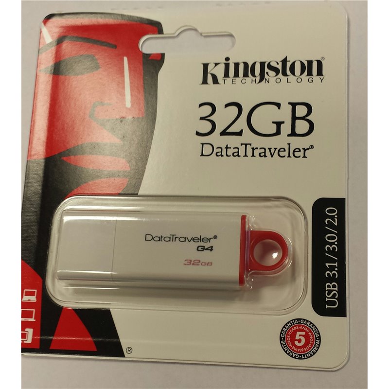 Kingston 32GB USB stick 3.1 G4 - DataTraveler