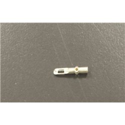 Print pin 1mmØ  50u gold over - nickel / pin 9mm/2mm insert stop(+0,05)/1.5mm true print for 851800014/851813010/851810011   10