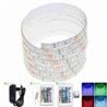 30W Waterproof RGB 5050 SMD LED Light Strip 1500lm w/ R/C / Transformer (AC 100~240V / 2M)