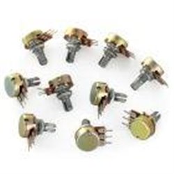 Mono Potentiometers 50K 15mm S - Mono Potentiometers 50K 15mm Short Shaft 3Pin     Price for quantity 5+ € 1,29