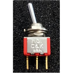 C&K 7101 switch on-none-on