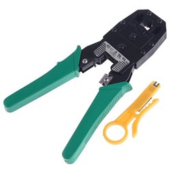 Modular crimping Tool for - 4 (RJ11) / 6 (RJ12) / 8 (RJ45)