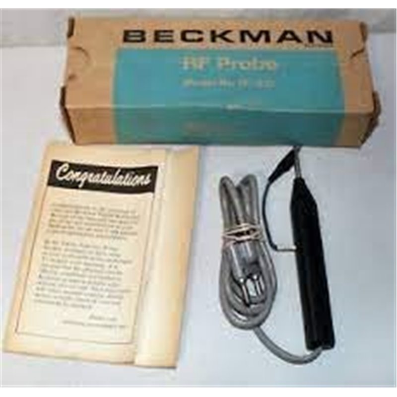 Beckman probe RF221  10 to 22Mohm input Frequency Range 2kHz to 200MHz