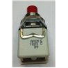 Apem button 1223C2 Off-On red - 2A 250V 12mmØ