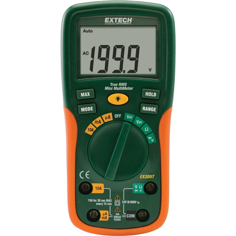 Digital multimeter EX205T TRMS - Extech