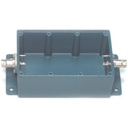 Pomona 2392 box - shielded, Aluminium, with 2 x BNC female