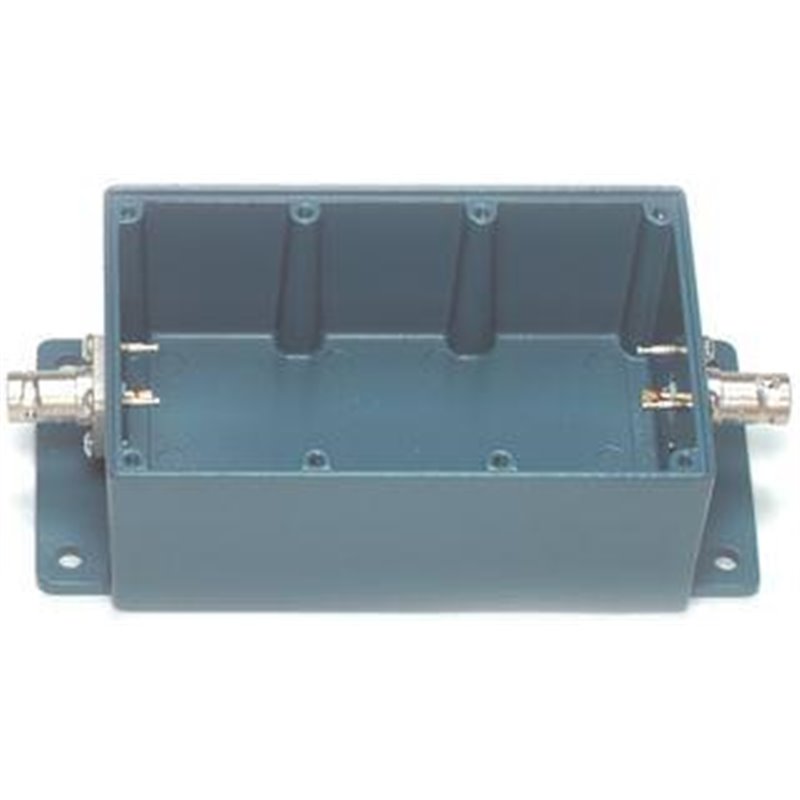 Pomona 2392 box - shielded, Aluminium, with 2 x BNC female