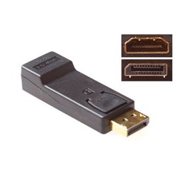 DisplayPort Male - HDMI-A Fem