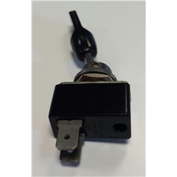 Toggle switch 3A 24DC - 1p on-temporary long handle Arcolectric