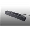 Dell Multimedia Speakers Bar - Dell Soundbar AX510 De Dell-luidspreker voor flatpanelbevestiging is een tweekanaalssysteem om op