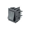 Rocker switch 2p 16A 250VAC on-off black - 10 - 3.99 / 100 - 2.99