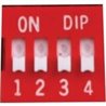 DIP switch 4p SWTDIP-00042 - 10  - 0.83 / 100 - 0.50