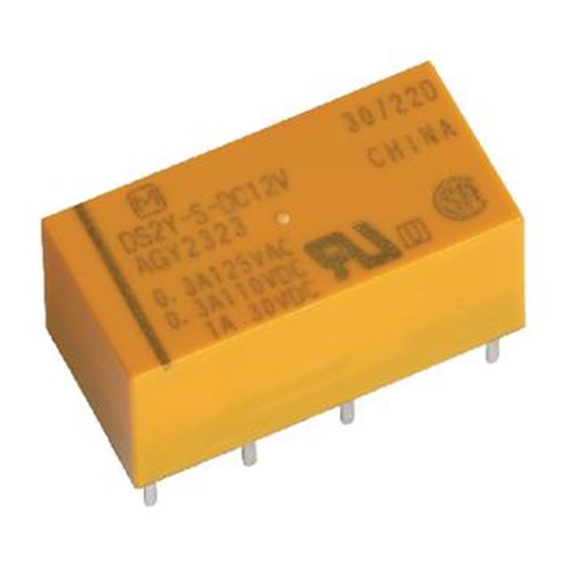 Relay 12VDC 0.5A - 10 - 2.16 / 100 - 1.95