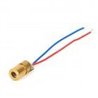 Laser Diode Module - 5mW Red D - Laser Diode Module - 5mW Red Dot     - Material: Plastic + copper  - Voltage: DC 3V - Working