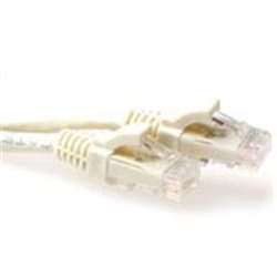 Super UTP CAT6A cable snagless - white max. 10Gbs tot 100m 20m