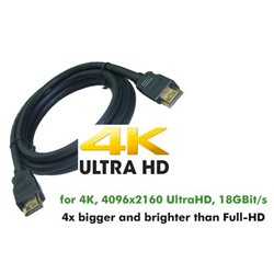 HDMI cable 2.0 UltraHD 4K 2.0m