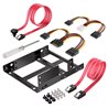 2.5 - 3.5" HD  mounting Kit, incl. SATA Data and Power Cable