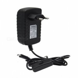 DC 5V 3.0A EU Power Supply micro USB AC Charger for Raspberry Pi 3