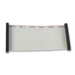 Ribbon Cable, ISC Socket, IDC socket 8 ways, 150mm, 2.54mm pitch