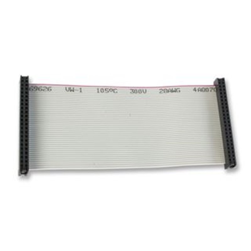 Ribbon Cable, IDC Socket, IDC socket 8 ways, 150mm, 2.54mm pitch