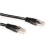 U/UTP CAT6A cable snagless - black max.10Gbs tot 100m Gold 1.5m