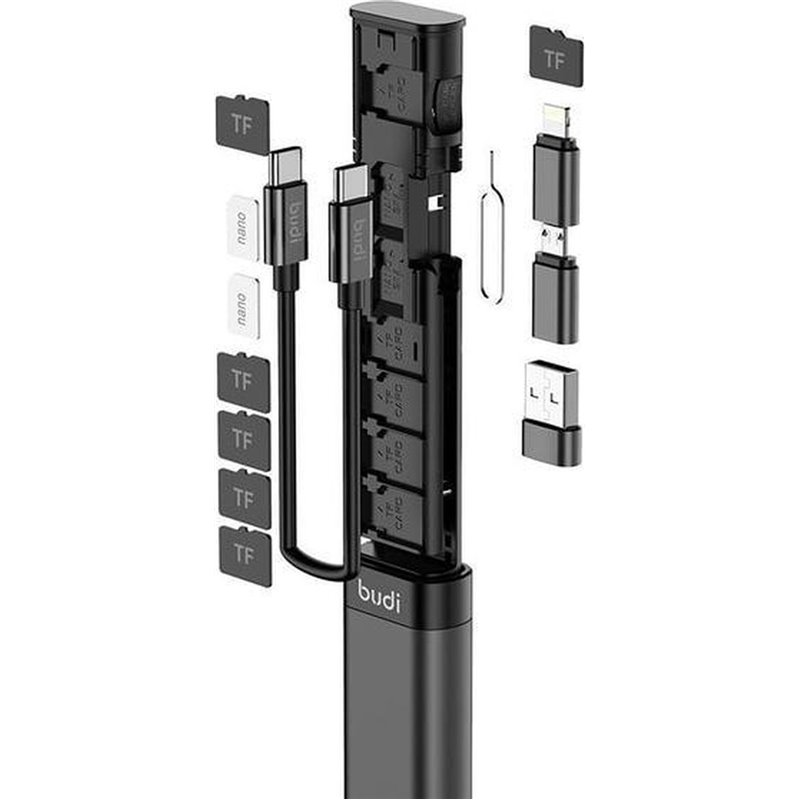 Multi-functional USB Cable Stick 9-in-1 data Cable