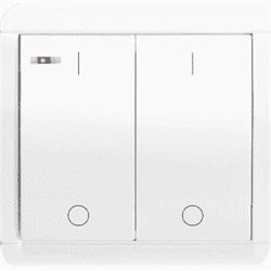 RSW wireless wall switch 2 channel Sygonix