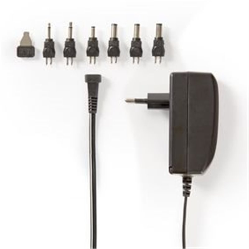 Universal AC Adapter, output 9 to 24V