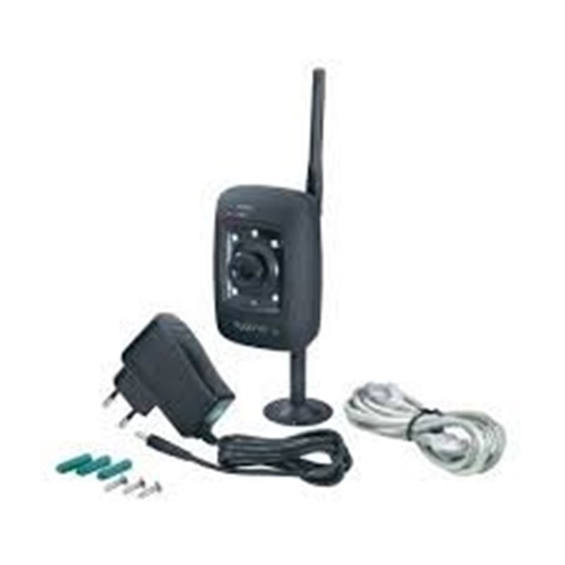 Sygonix WLAN/LAN colour camera 3.6mm MJPEG hardware Infrarot beam