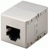 Modular couplers CAT5 RJ45 -  female  female 1: 1 shielded