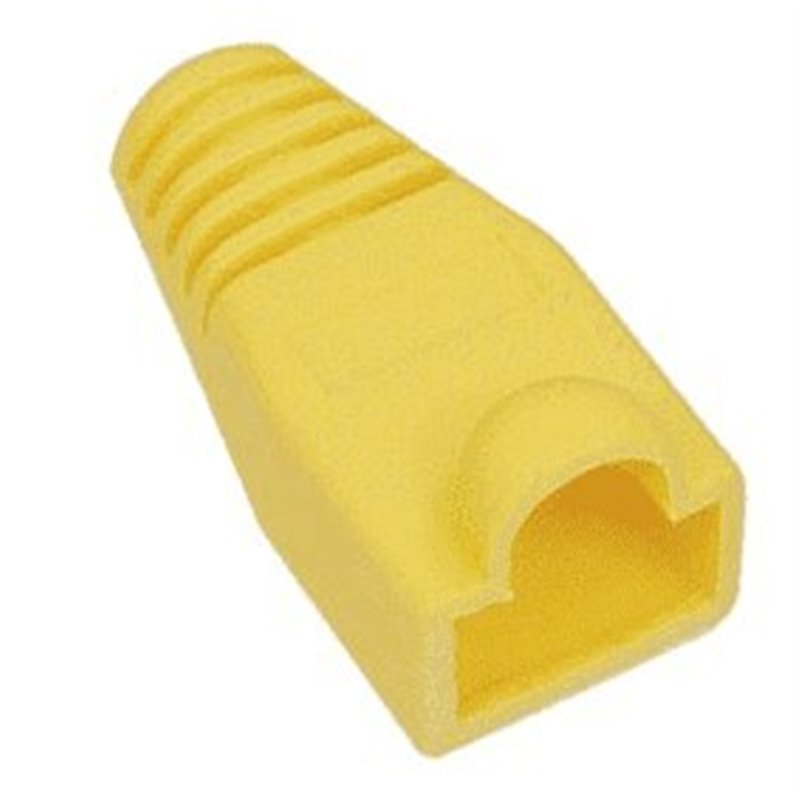 Tule for RJ45 plug yellow