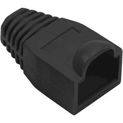 Tule for RJ45 plug black