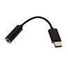 USB 3.0 C male to stereo 3.5 audio adapter cable 0.15m