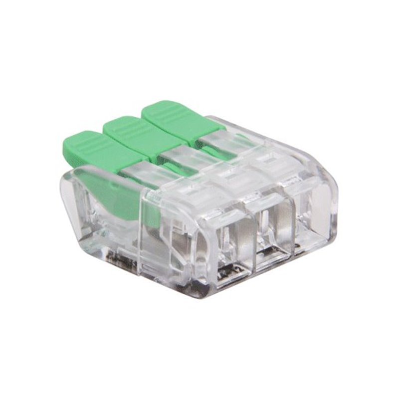 Electric cable connector 3p 0.2 - 4.0mm resealable